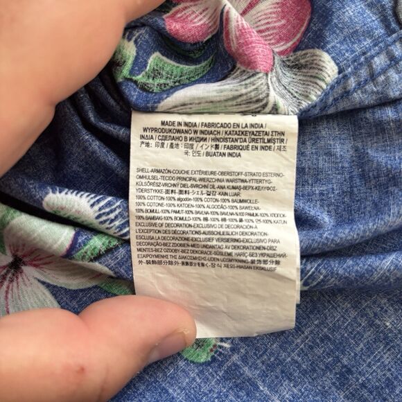 Vans Boys Shirt Youth 7/XL Black Colorful Tropical Hawaiian Beach Casual Cruise - Picture 12 of 13